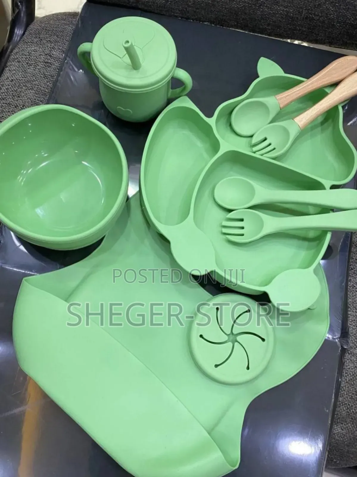Orginal 7in1 Silicon Baby Feeding Set