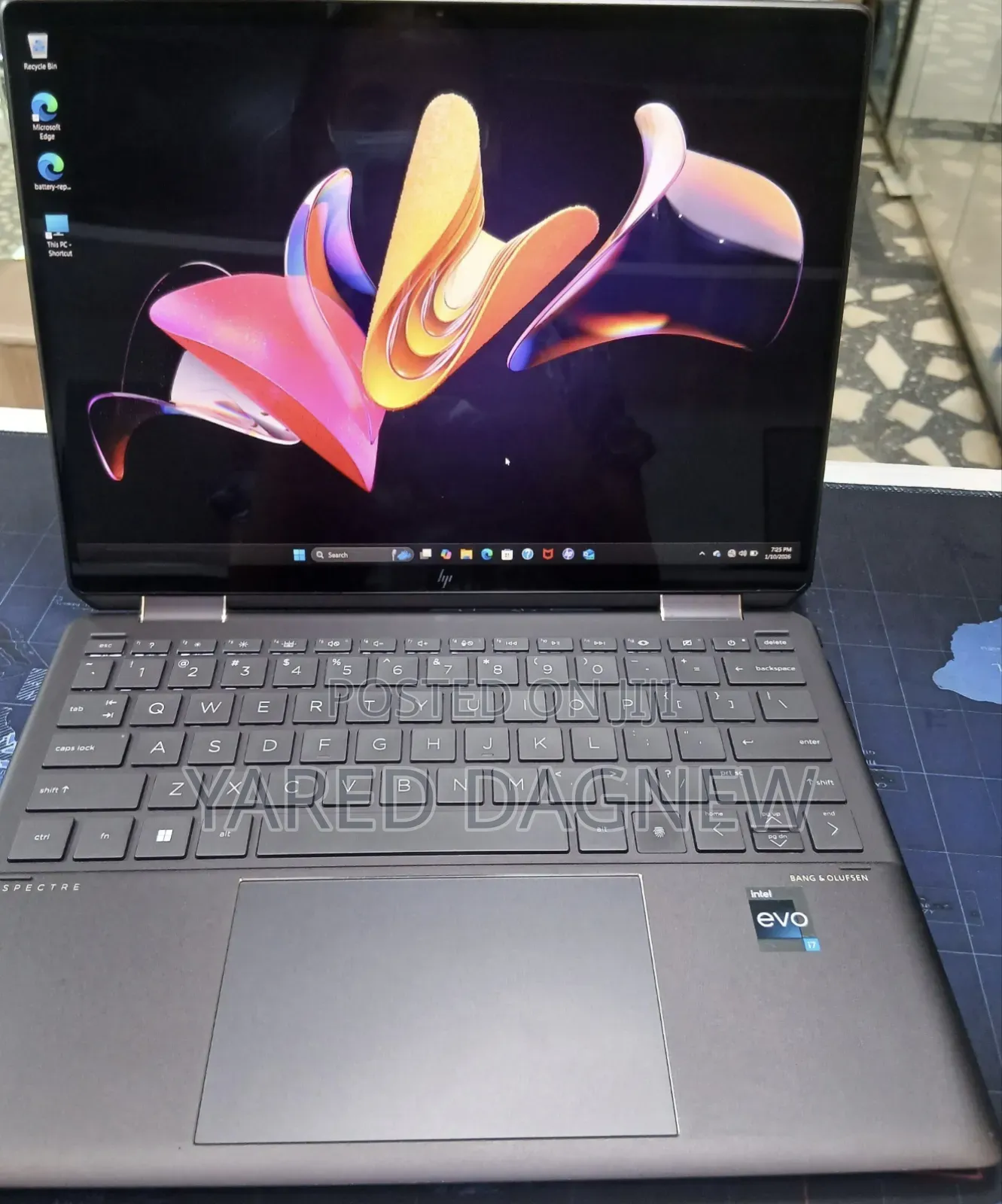 New Laptop HP Spectre X360 16GB Intel Core I7 SSD 1T