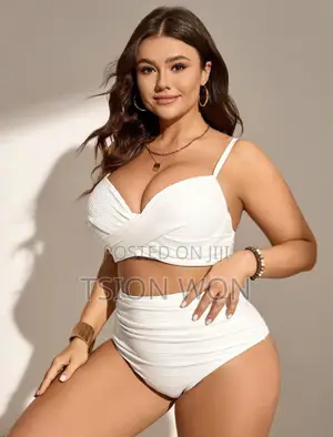 White Swimming Suit
