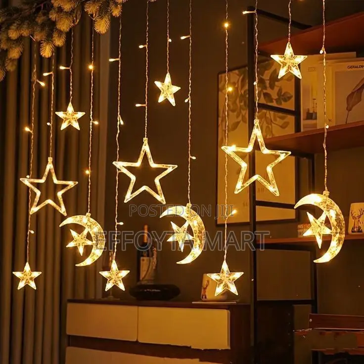 Decorative Moon Star Shape Led Light(Ramadan Light )