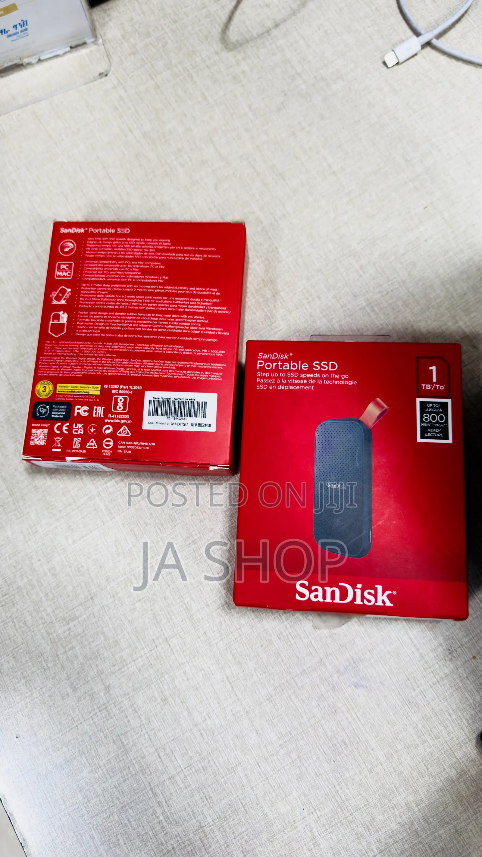 SSD 1 Tb Sandisk Portable SSD 1tb