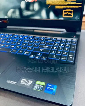 New Laptop Asus TUF Gaming A15 16GB Intel Core i7 SSD 512GB