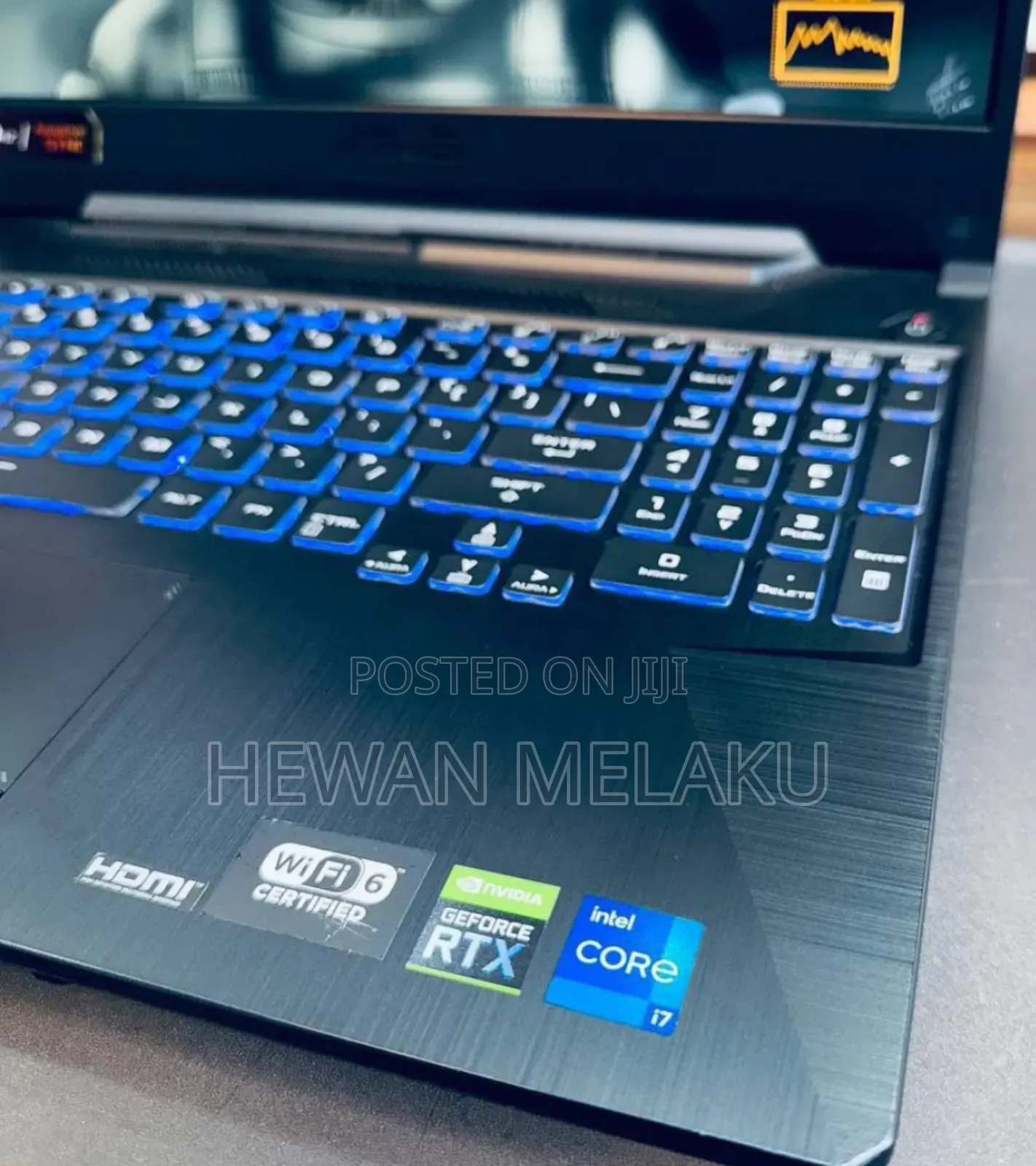 New Laptop Asus TUF Gaming A15 16GB Intel Core i7 SSD 512GB