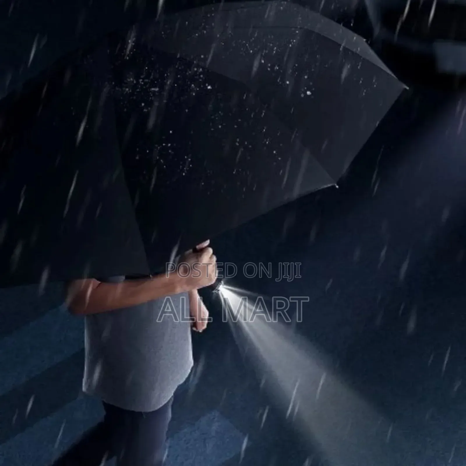 Automatic Led Flashlight Umbrella
