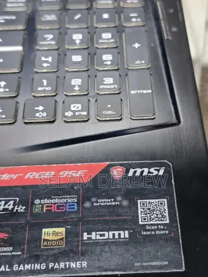 New Laptop MSI GF63 16GB Intel Core I7 SSD 512GB