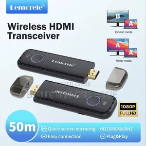 Live Stream Ur Camera Wirelessly to 50m Wireless Hdmi