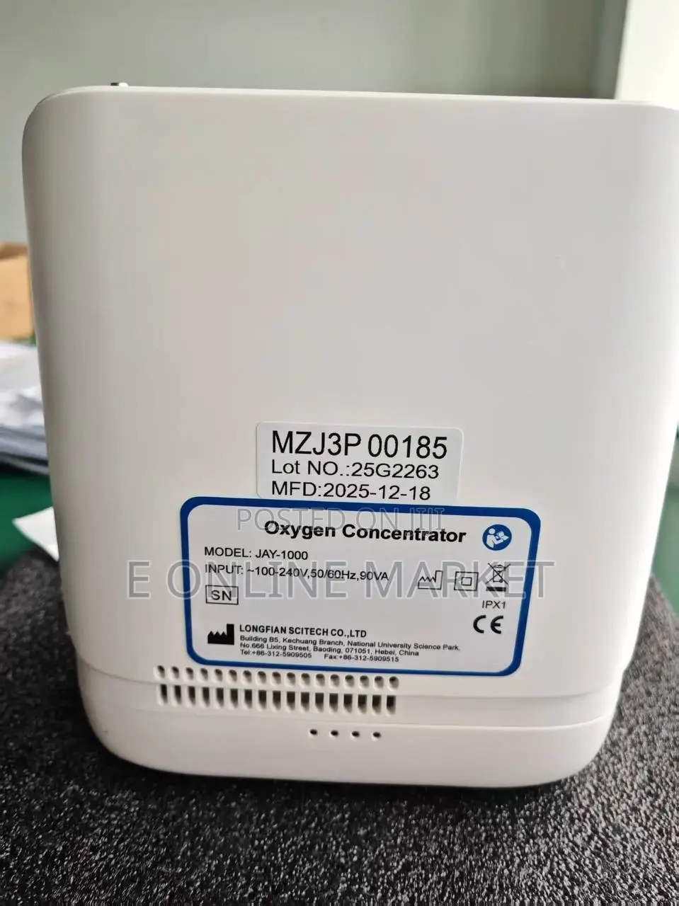 Portable Oxygen Concentrator (Longfian)