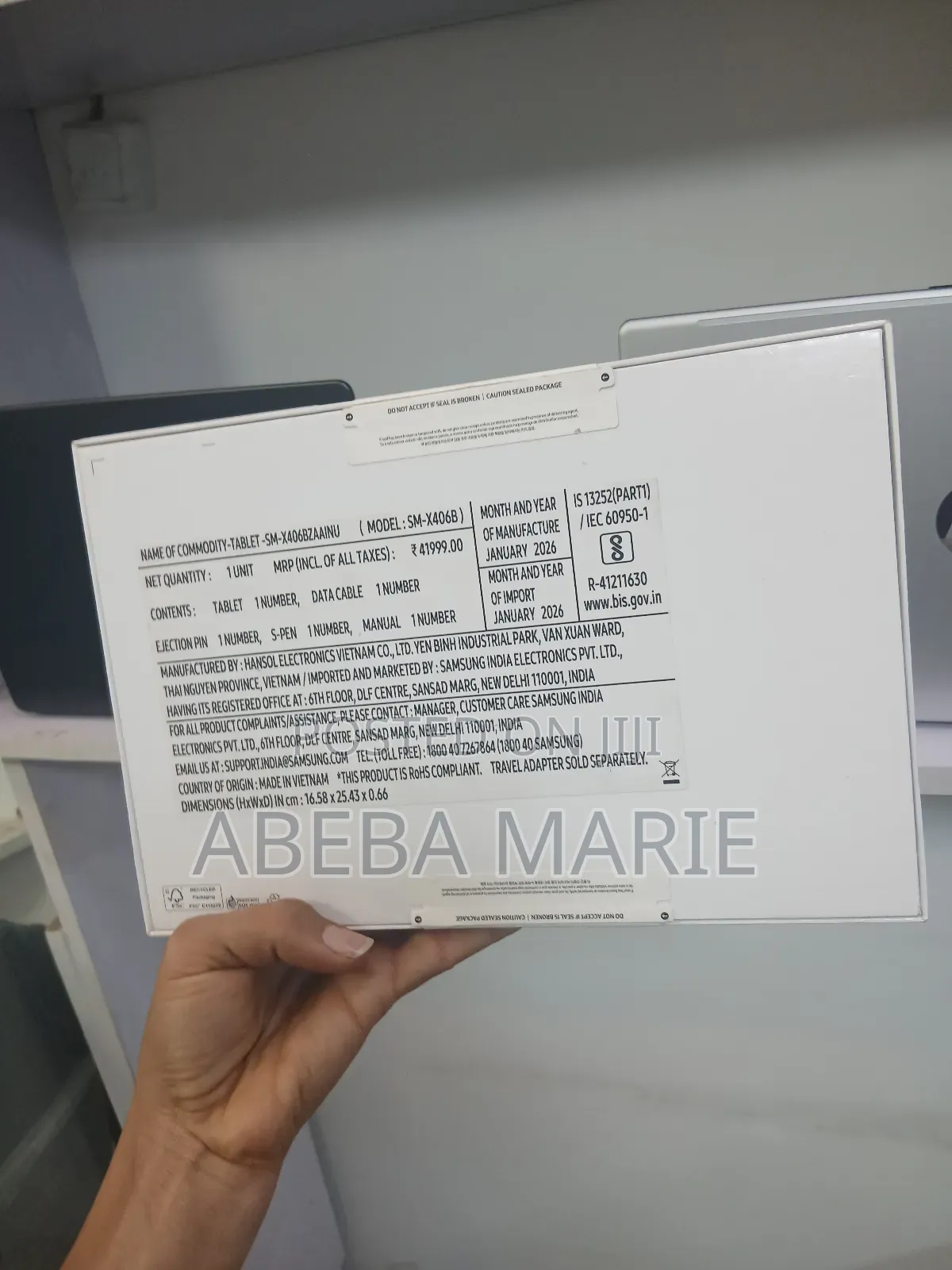 New Samsung Galaxy Tab S10 Lite 256 GB