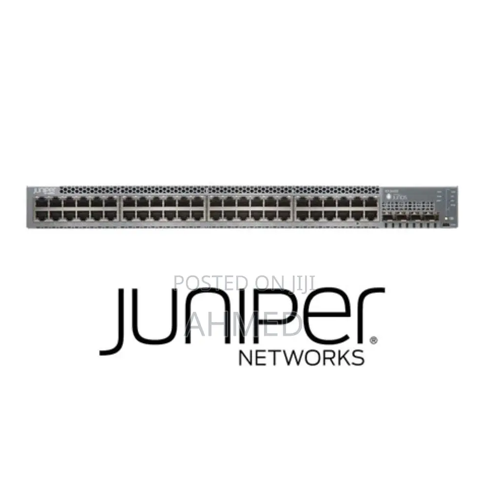 Firewall Juniper Switch ጁኒፐር 48 Port Poe Ex3400