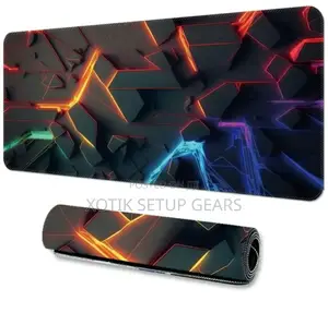 80 X 30 X 0.2cm 3d Lined Mouse Pad - Desk Mat