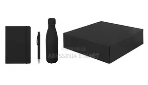 Giftology Set of Stainless Bottle, Notebook and Pen