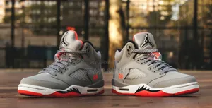 Air Jordan 5 Retro 'Hot Lava' Mid Boots Men's Shoes