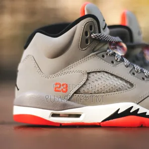 Air Jordan 5 Retro 'Hot Lava' Mid Boots Men's Shoes