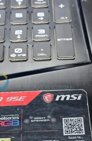 New Laptop MSI 16GB Intel Core I7 SSD 512GB