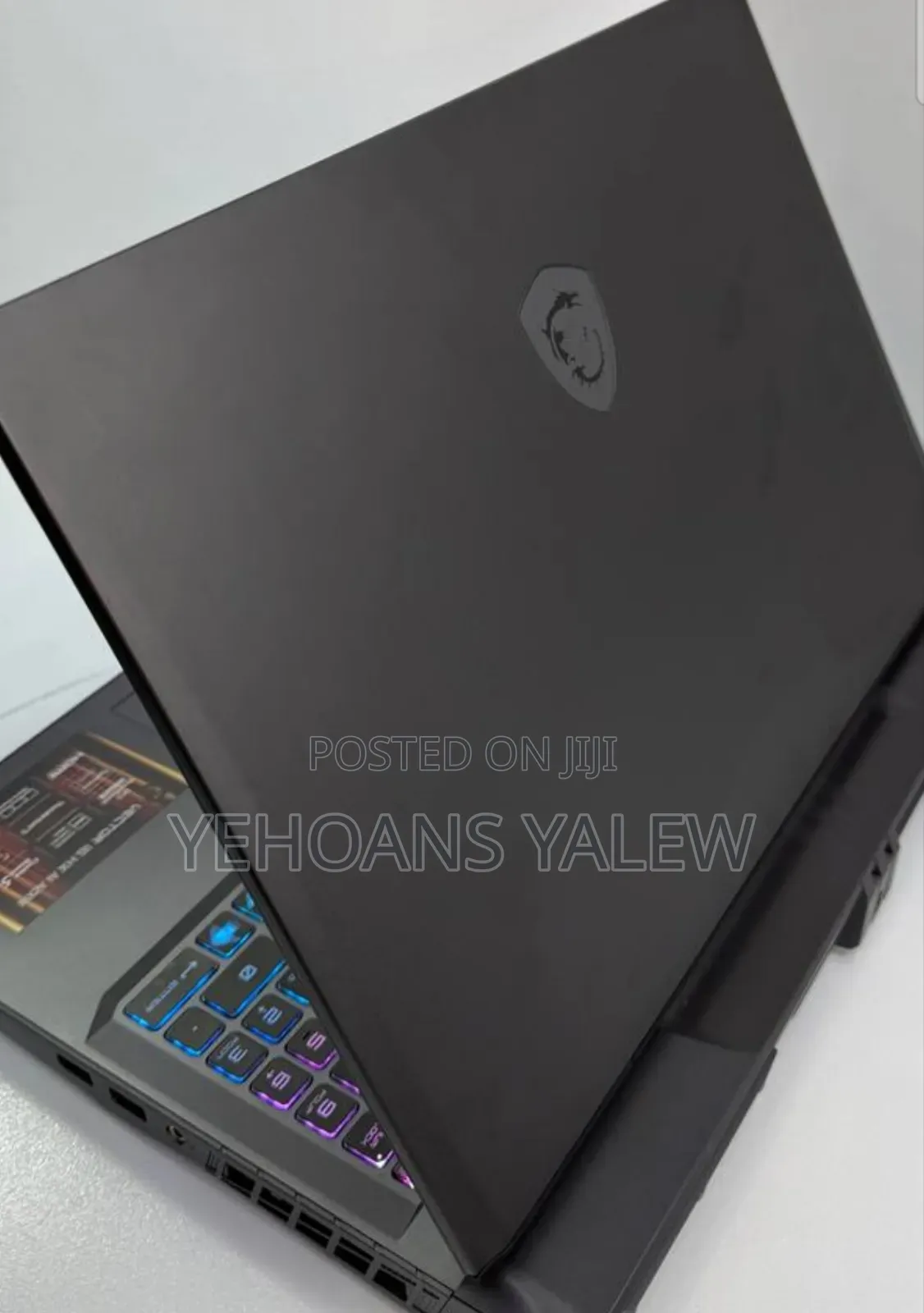 New Laptop MSI Vector 16 HX AI A2XWIG 32GB Intel Core Ultra 7 SSD 512GB