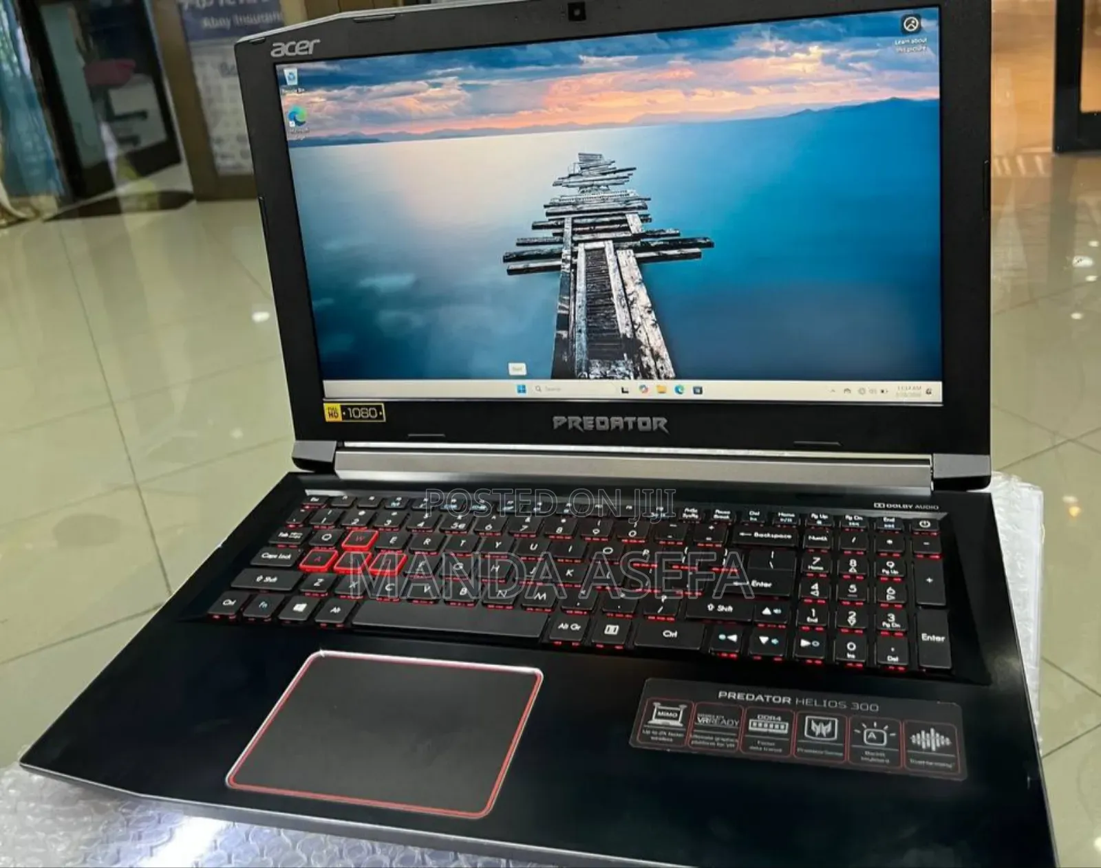 New Laptop Acer Predator Helios 300 16GB Intel Core i7 HDD+SSD 1T