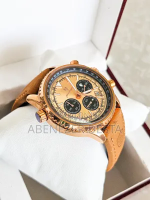 Poedagar Luxury Watch Is a Multifunctional Quartz a Rose Gold-Tone
