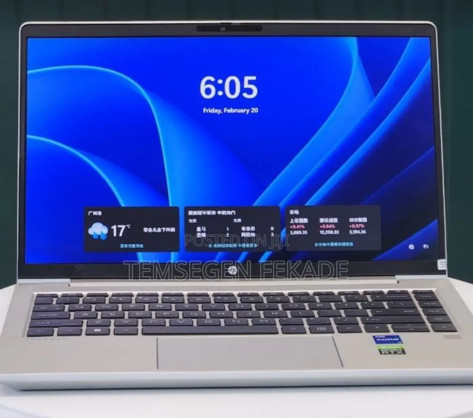 New Laptop HP ProBook 440 G10 16GB Intel Core i7 SSD 512GB