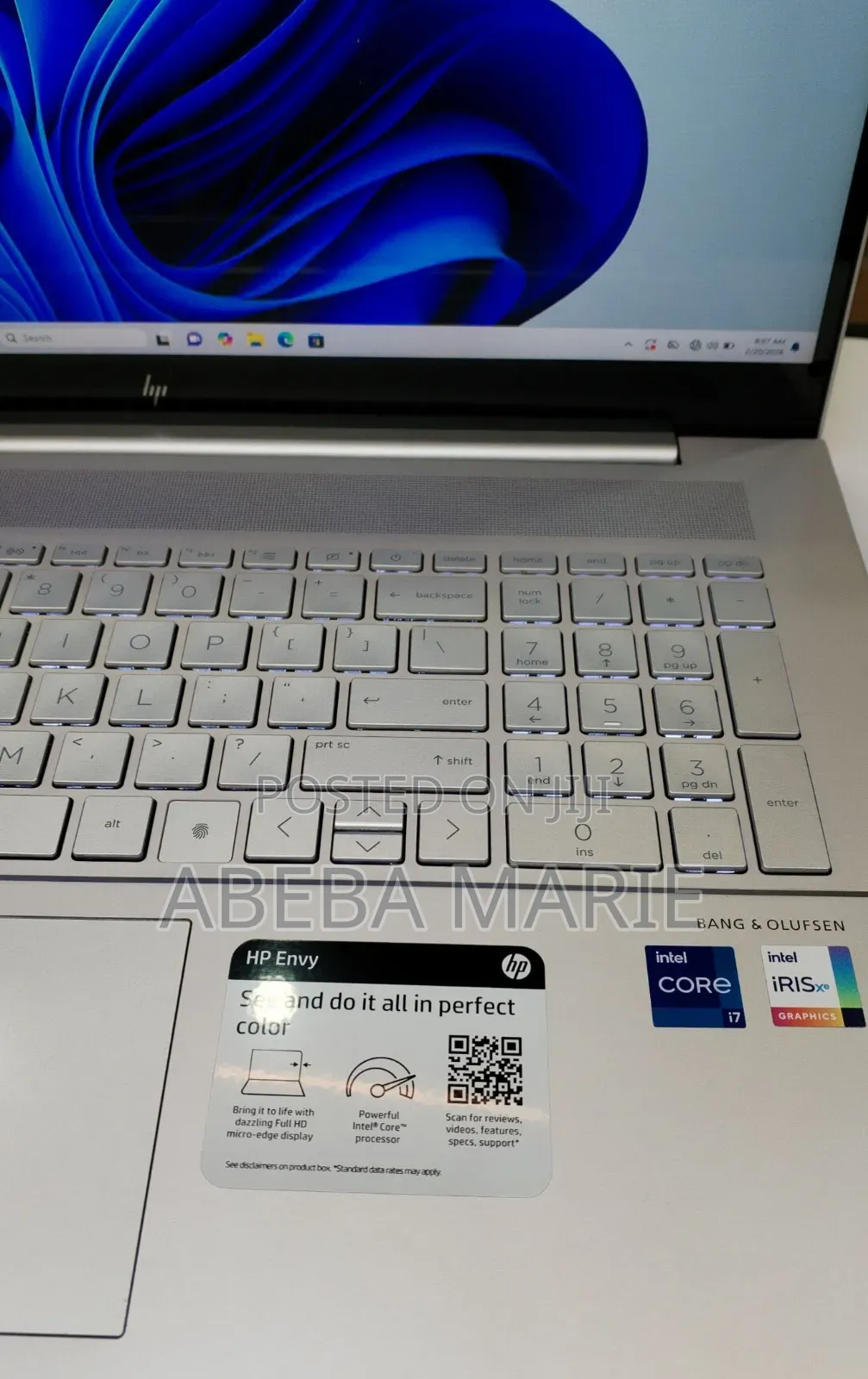 New Laptop HP Envy 15 16GB Intel Core i7 SSD 512GB