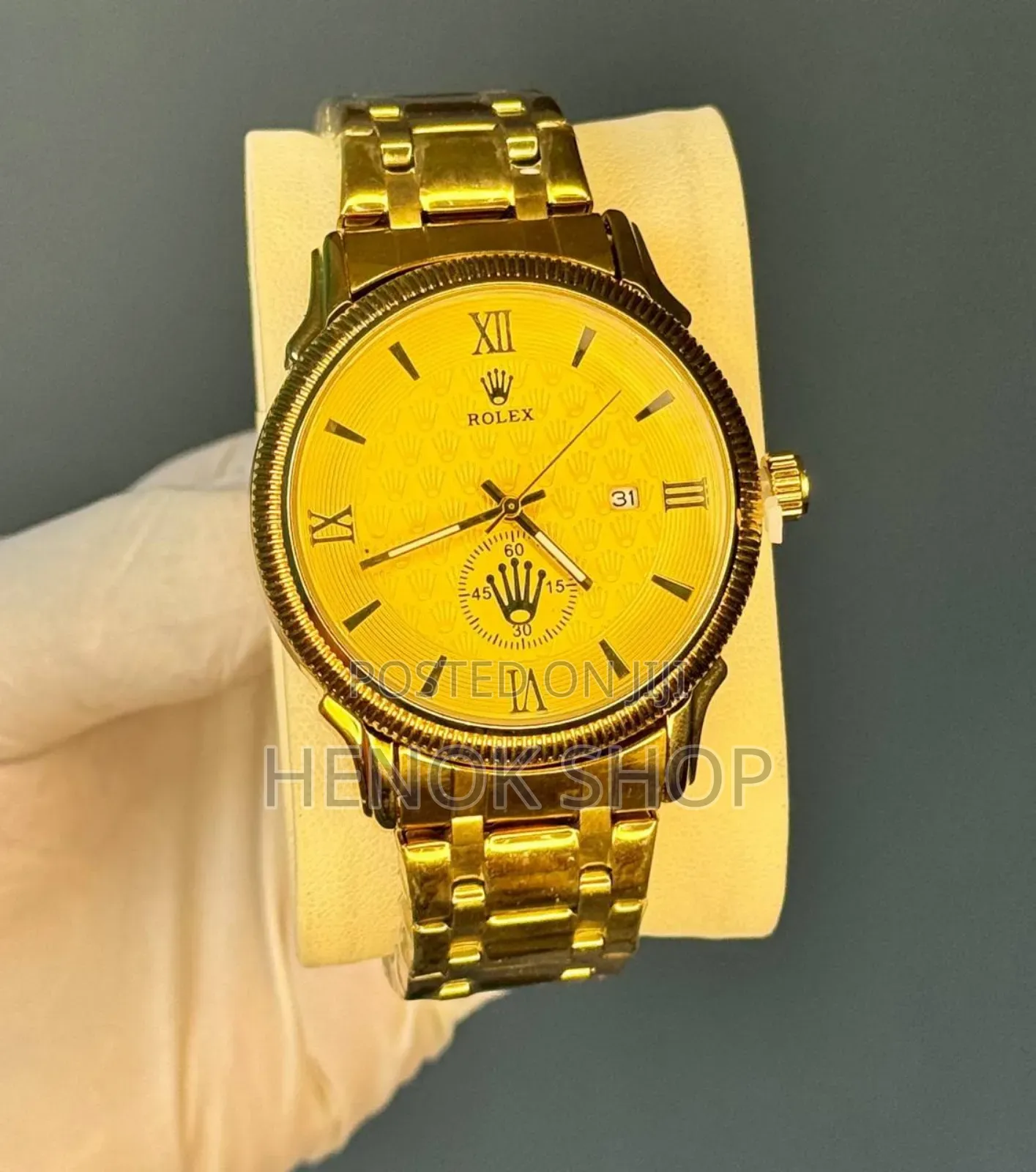 ቀለሙ የማይለቅ፣ እማይዝግ Luxury Rolex Oyster Perpetual Classic Men’S Watch