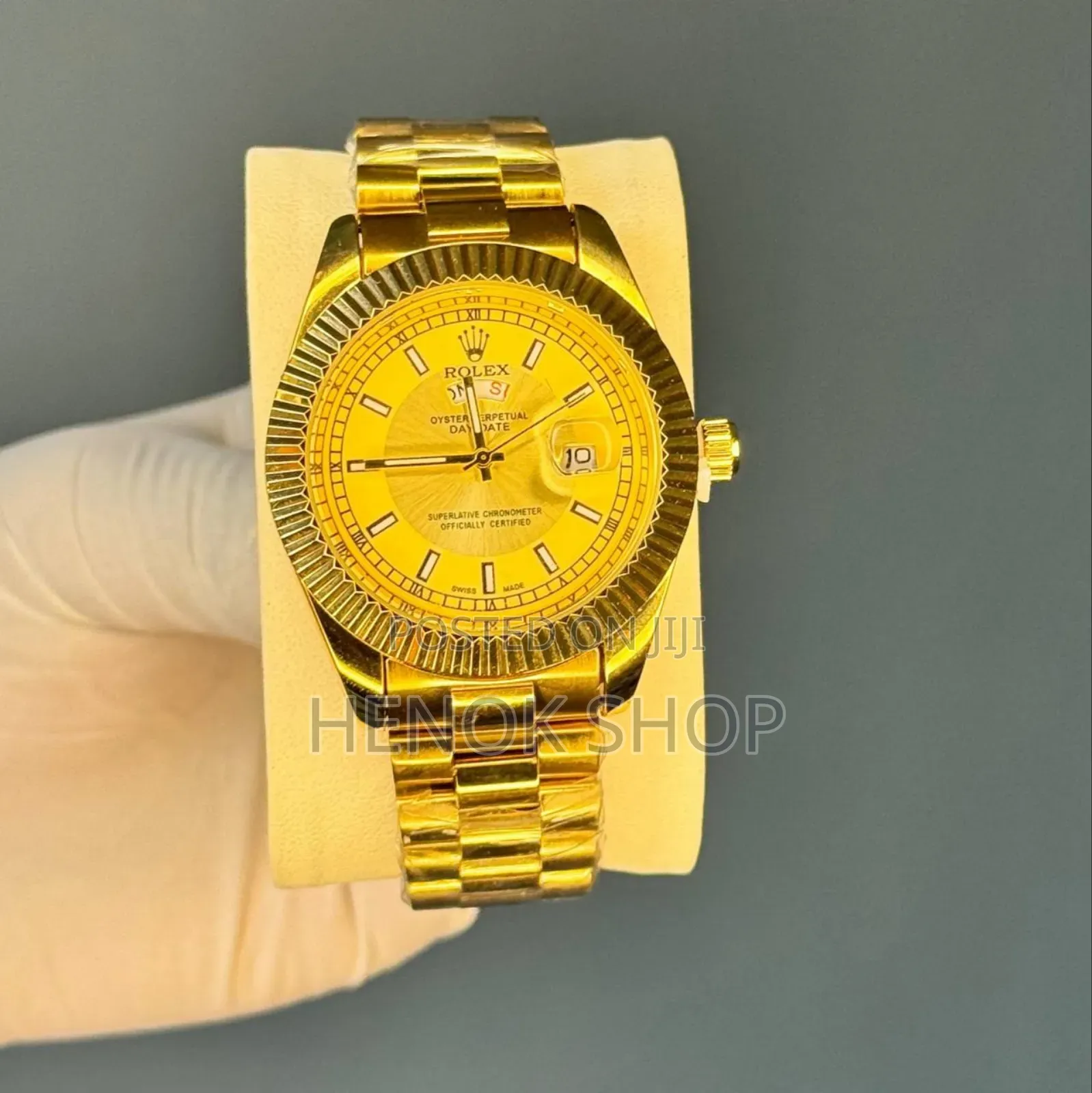ቀለሙ የማይለቅ፣ እማይዝግ Luxury Rolex Oyster Perpetual Classic Men’S Watch