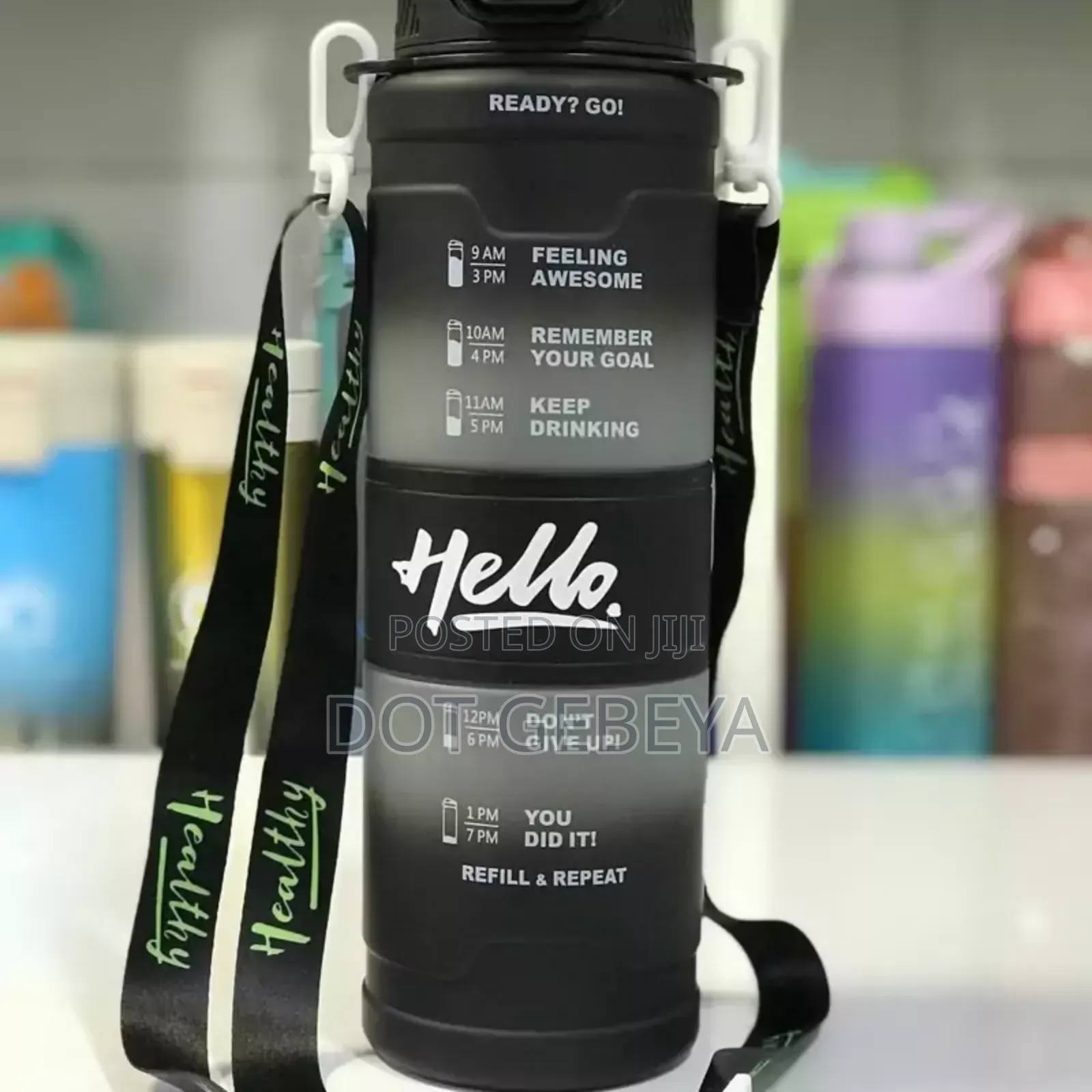 Hello Branded Motivational Water Bottle for Kids
