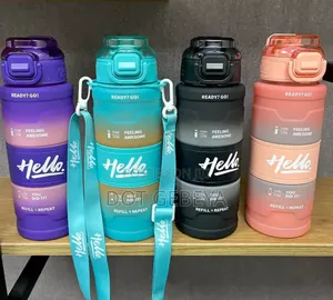Hello Branded Motivational Water Bottle for Kids