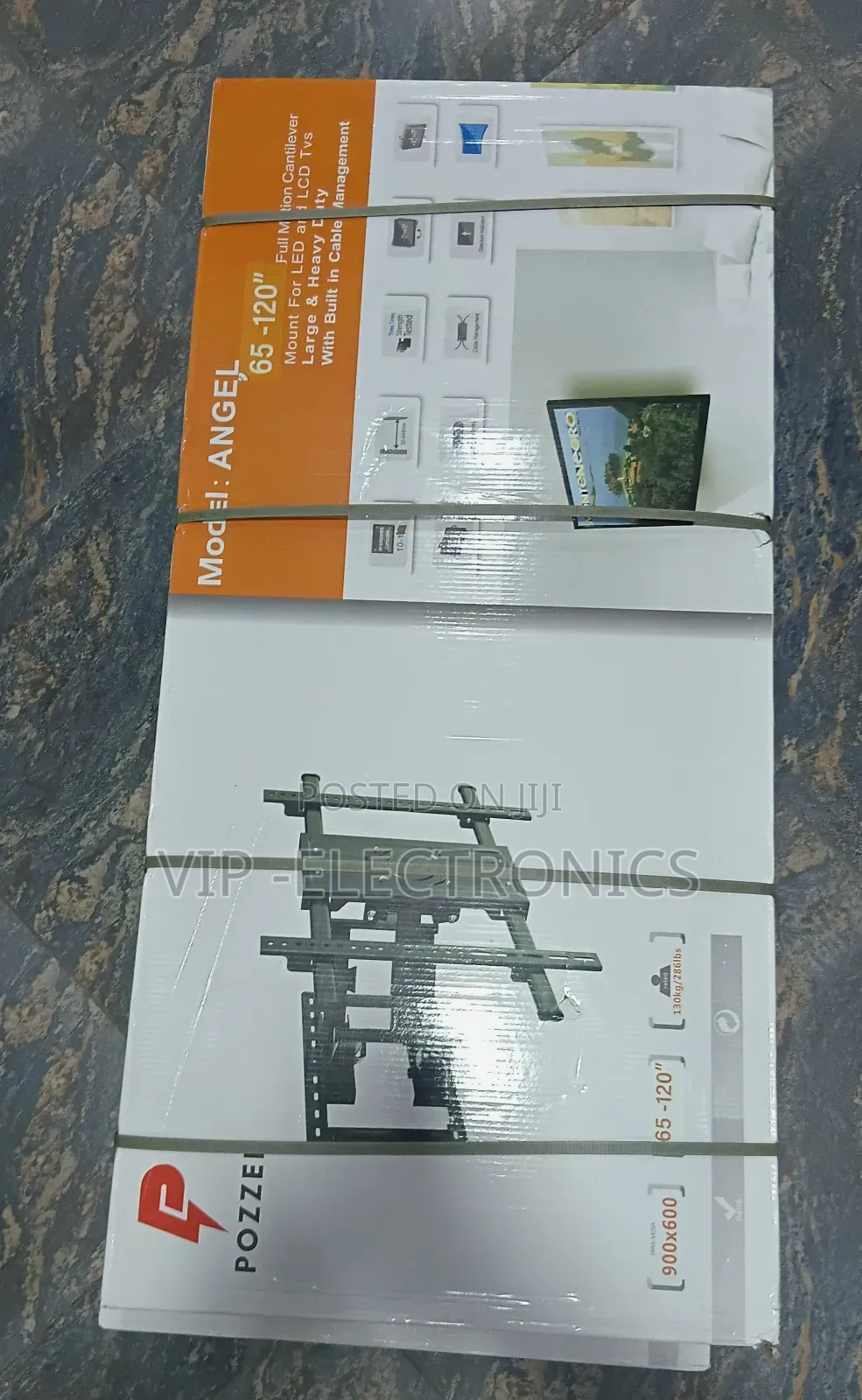 Pozzer Flexible Wall Mount 65 120 Inch Original Pozzer