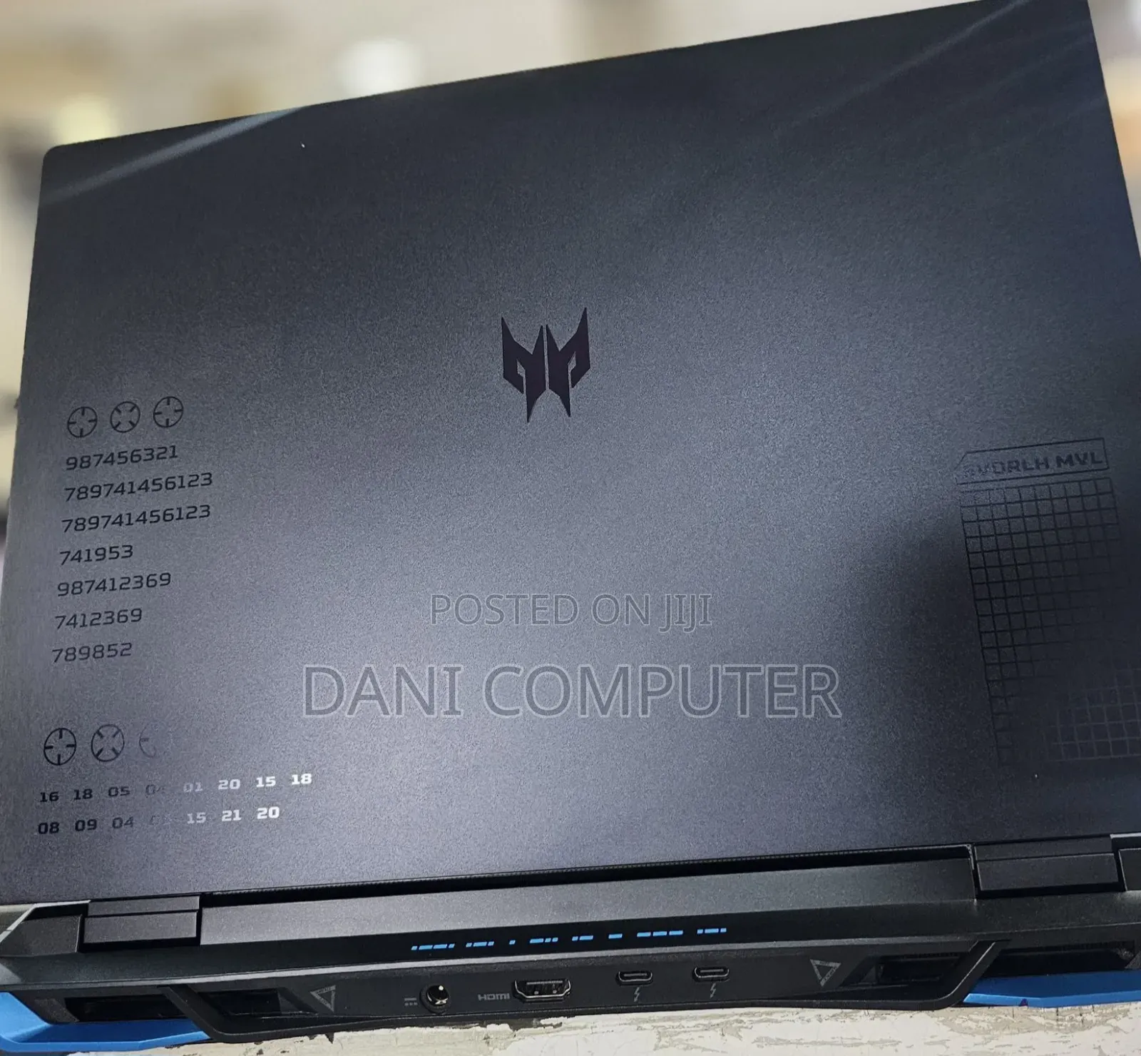 New Laptop Acer Predator Helios 300 16GB Intel Core i9 SSD 1T