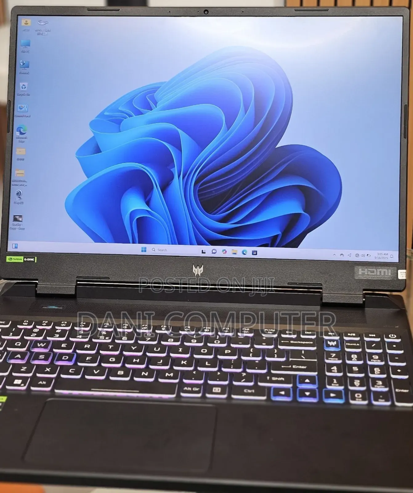New Laptop Acer Predator Helios 300 16GB Intel Core i9 SSD 1T