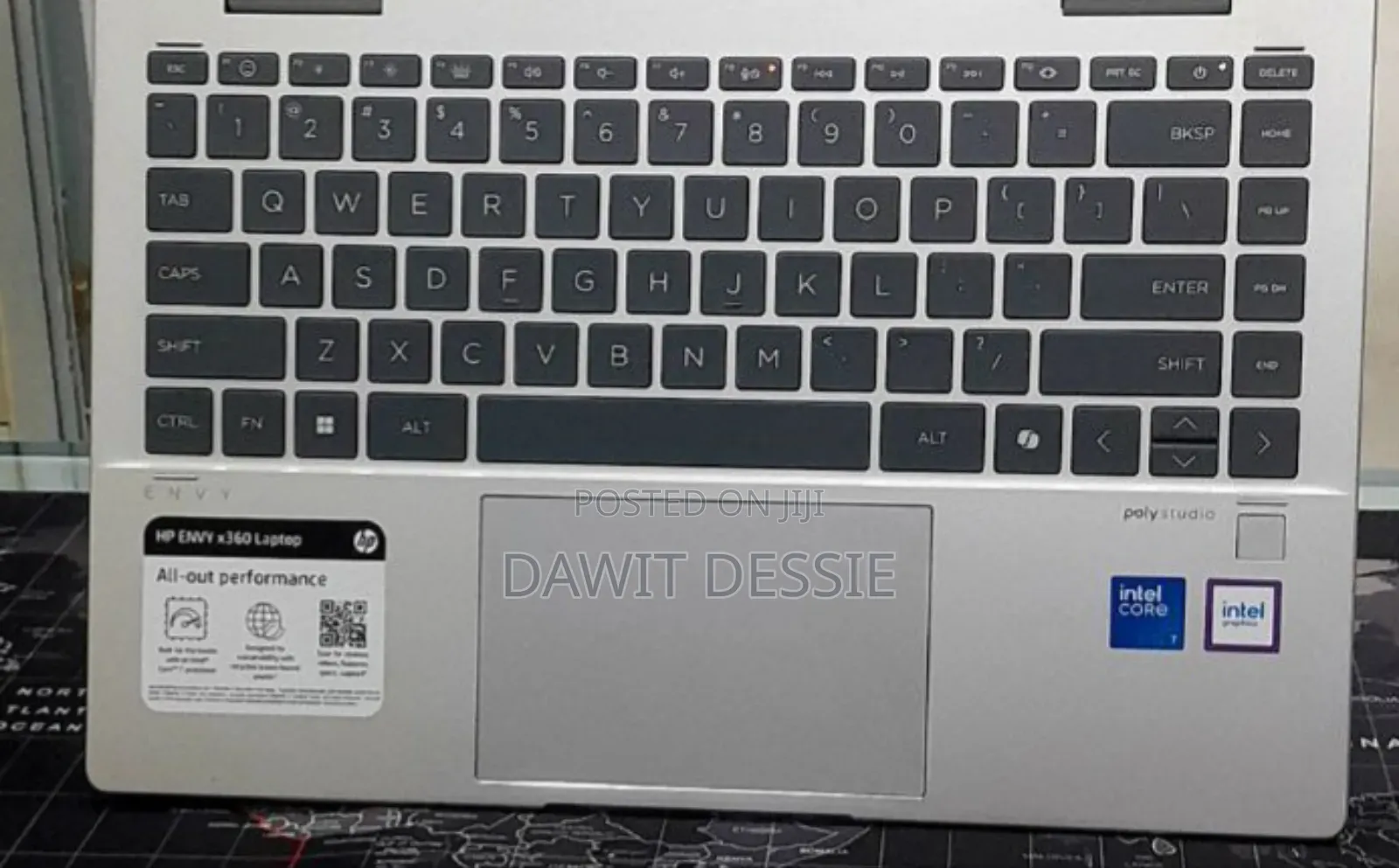 New Laptop HP Envy x360 16GB Intel Core 7 SSD 512GB