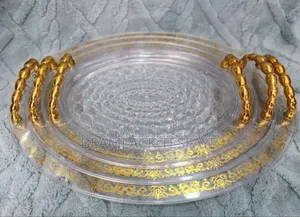 3pcs Acriylic Serving Try
