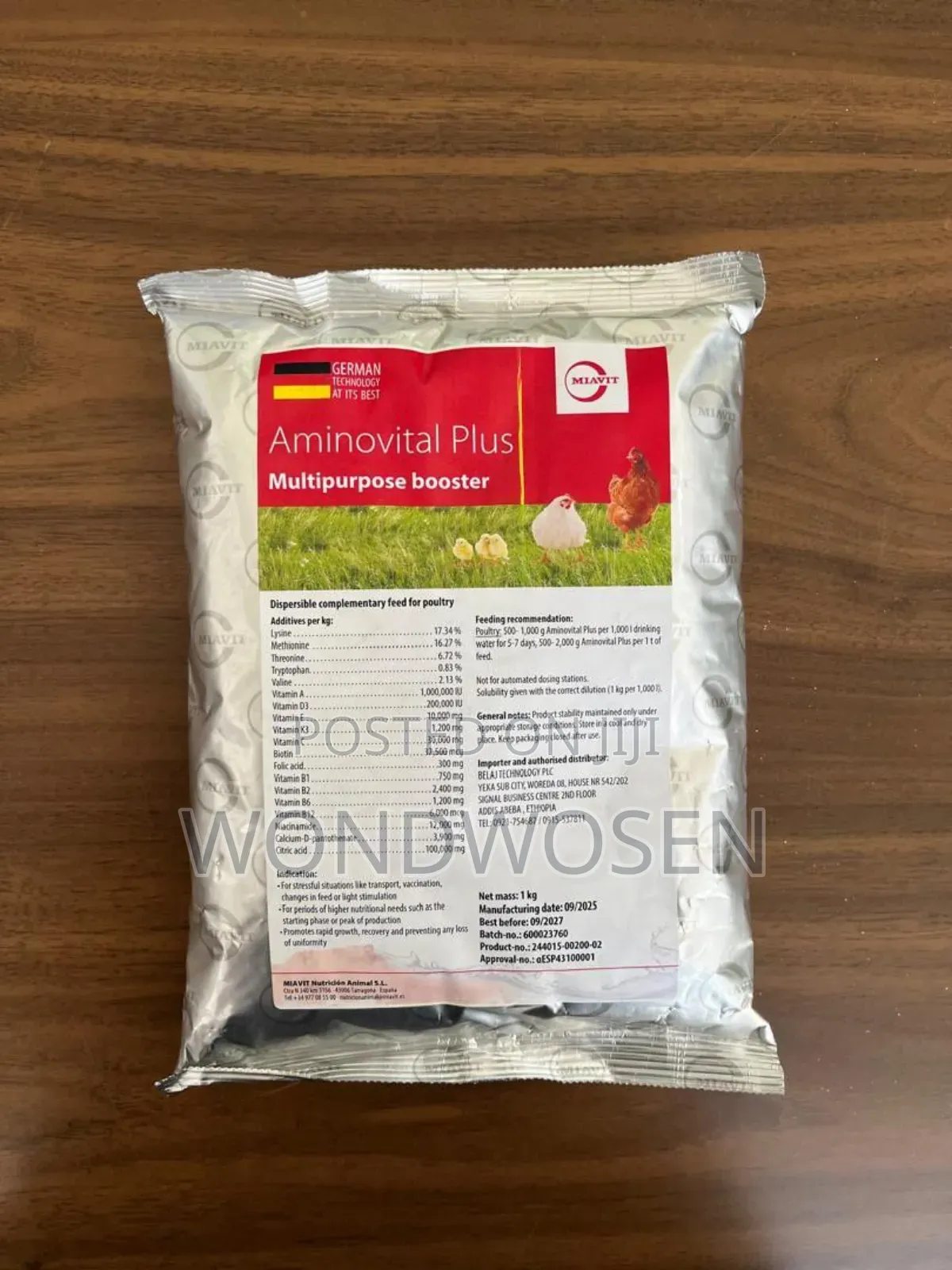 Aminovital Plus (Vitamin Supplement for Poultry, Shoat and Cattle)