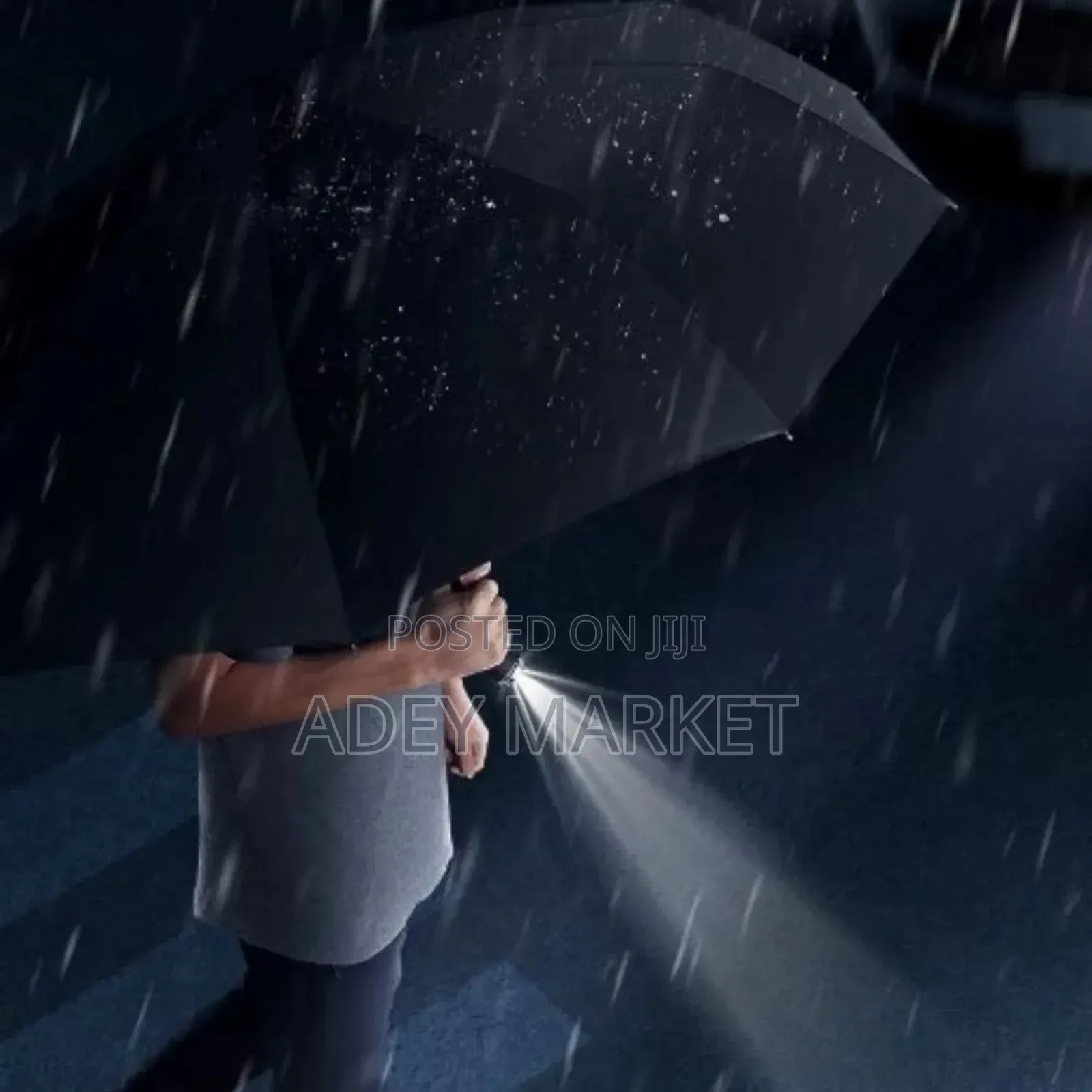 Automatic Led Flashlight Umbrella