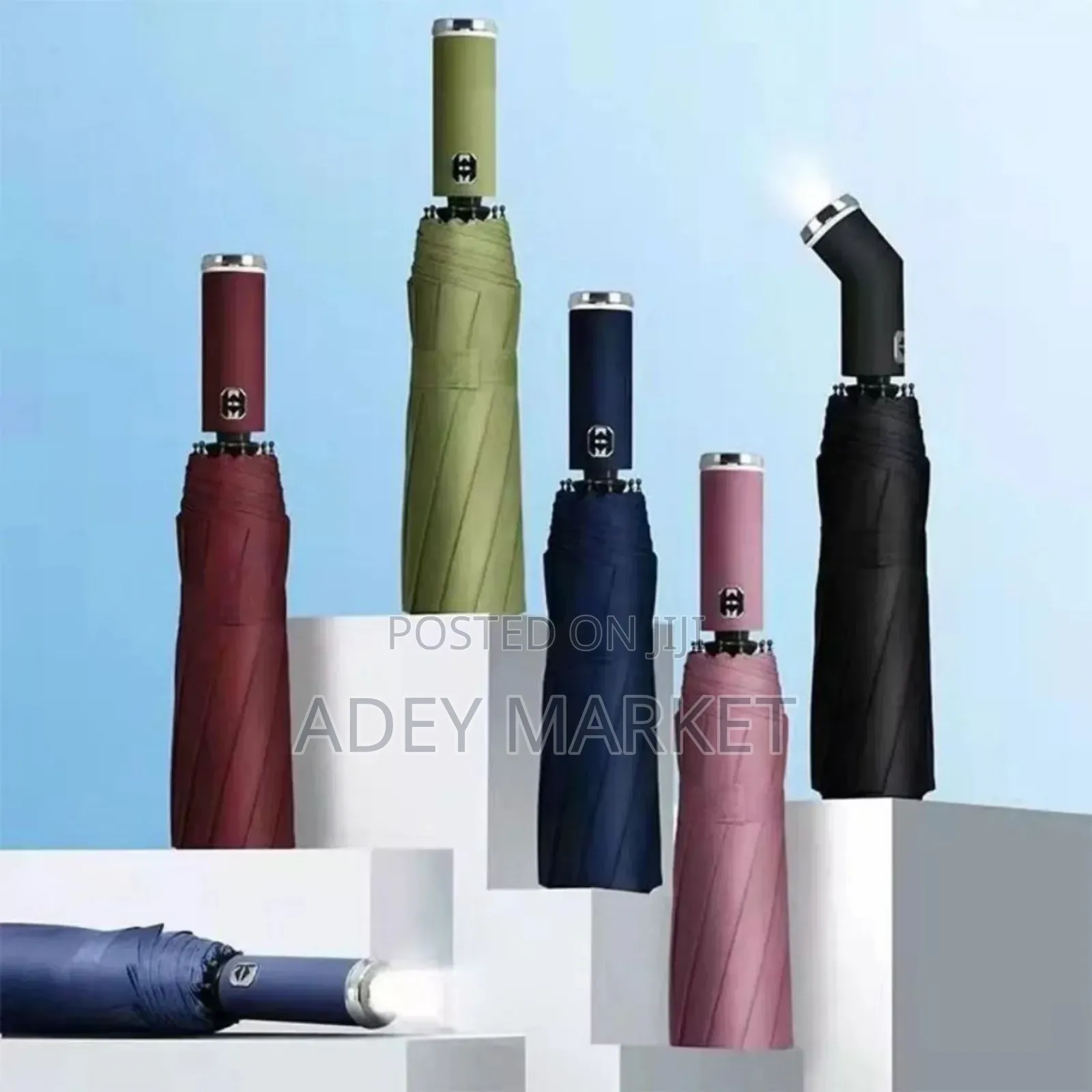 Automatic Led Flashlight Umbrella