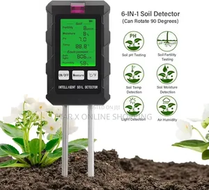 6 in One Soiled Moisture Meter