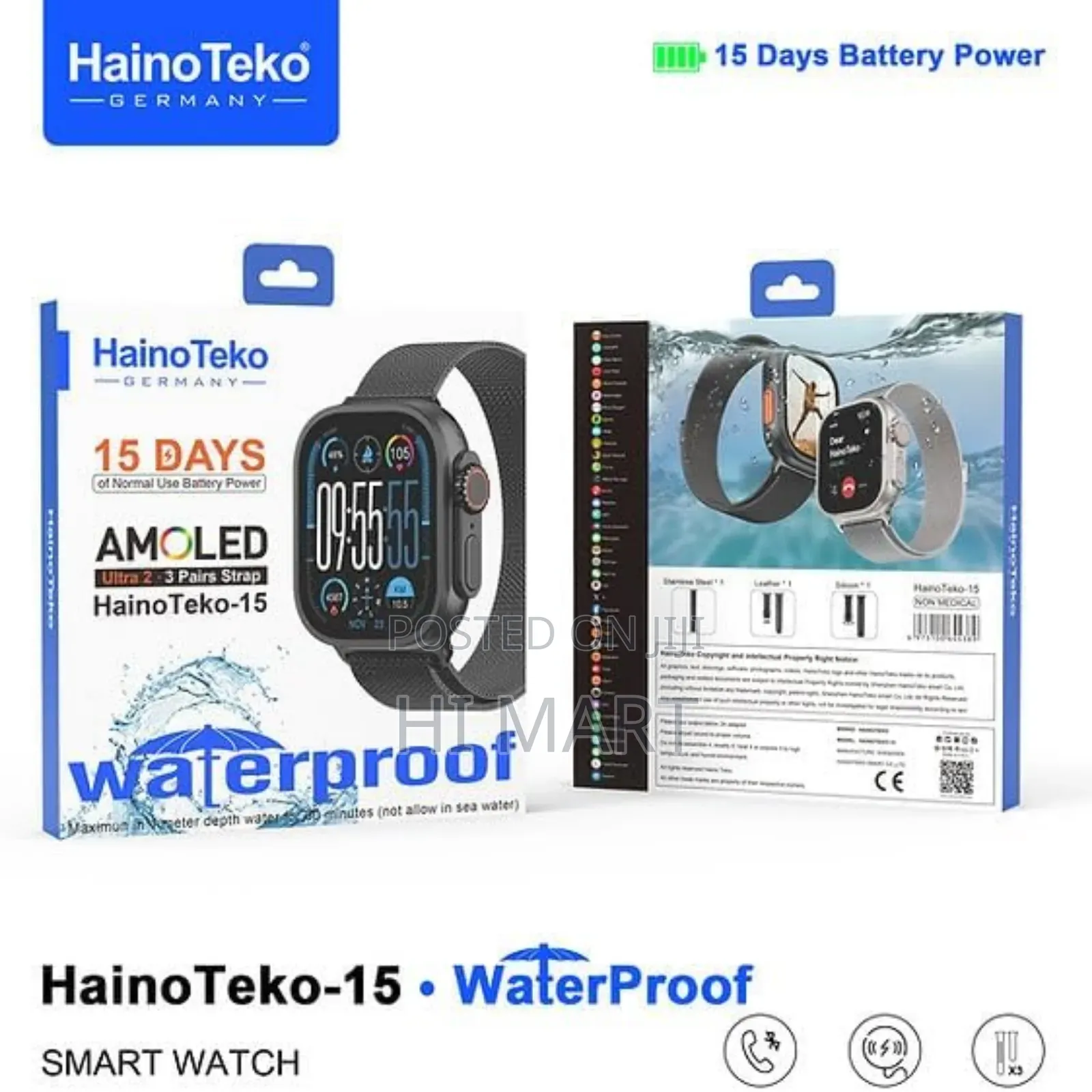Haino Teko15 Germany Waterproof Smart Watch