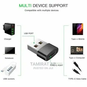 Type C to USB a Converter With Advanced USB 3.0 Technology