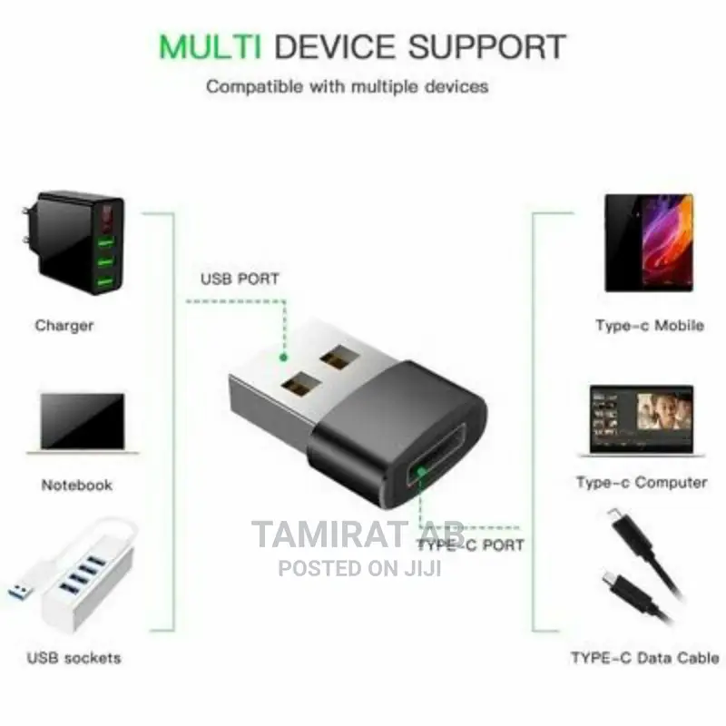 Type C to USB a Converter With Advanced USB 3.0 Technology