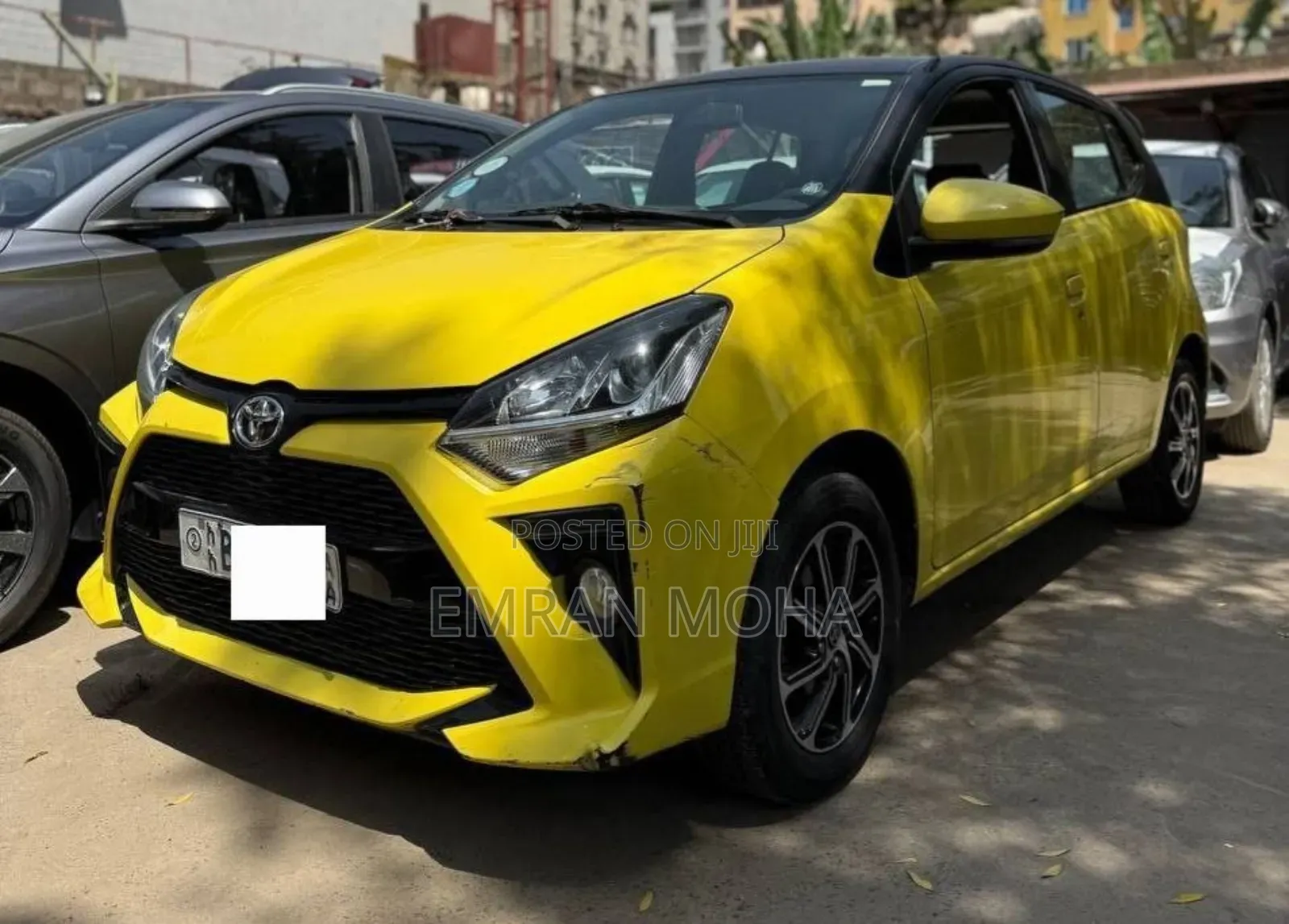 Toyota Agya 2021 Yellow