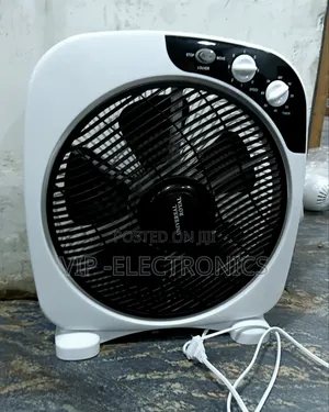 Universal Royal 12" Box Fan Cool Air St-1212 Elegant Design Super