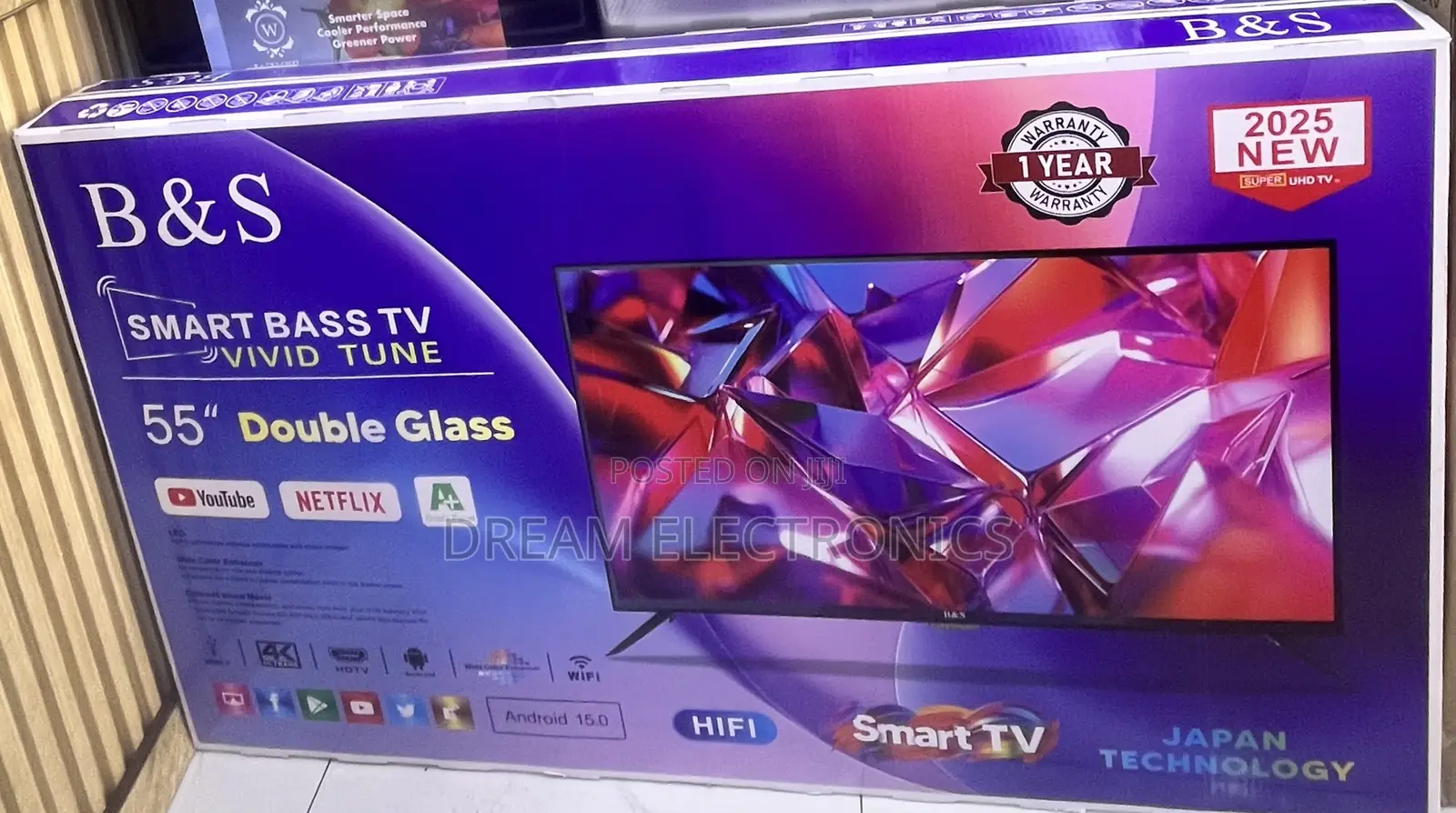 Flix Double Screen Television