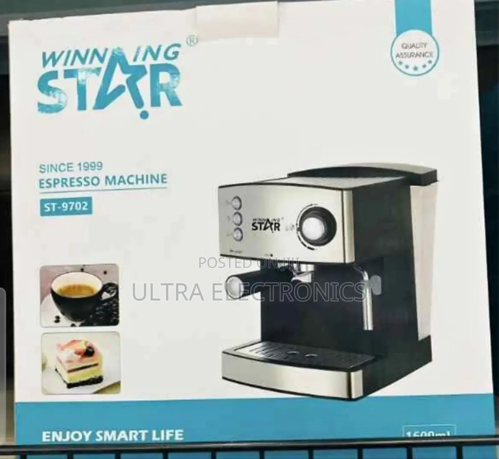 Espresso Machine. Winning Star St-9702 Espresso Machine.