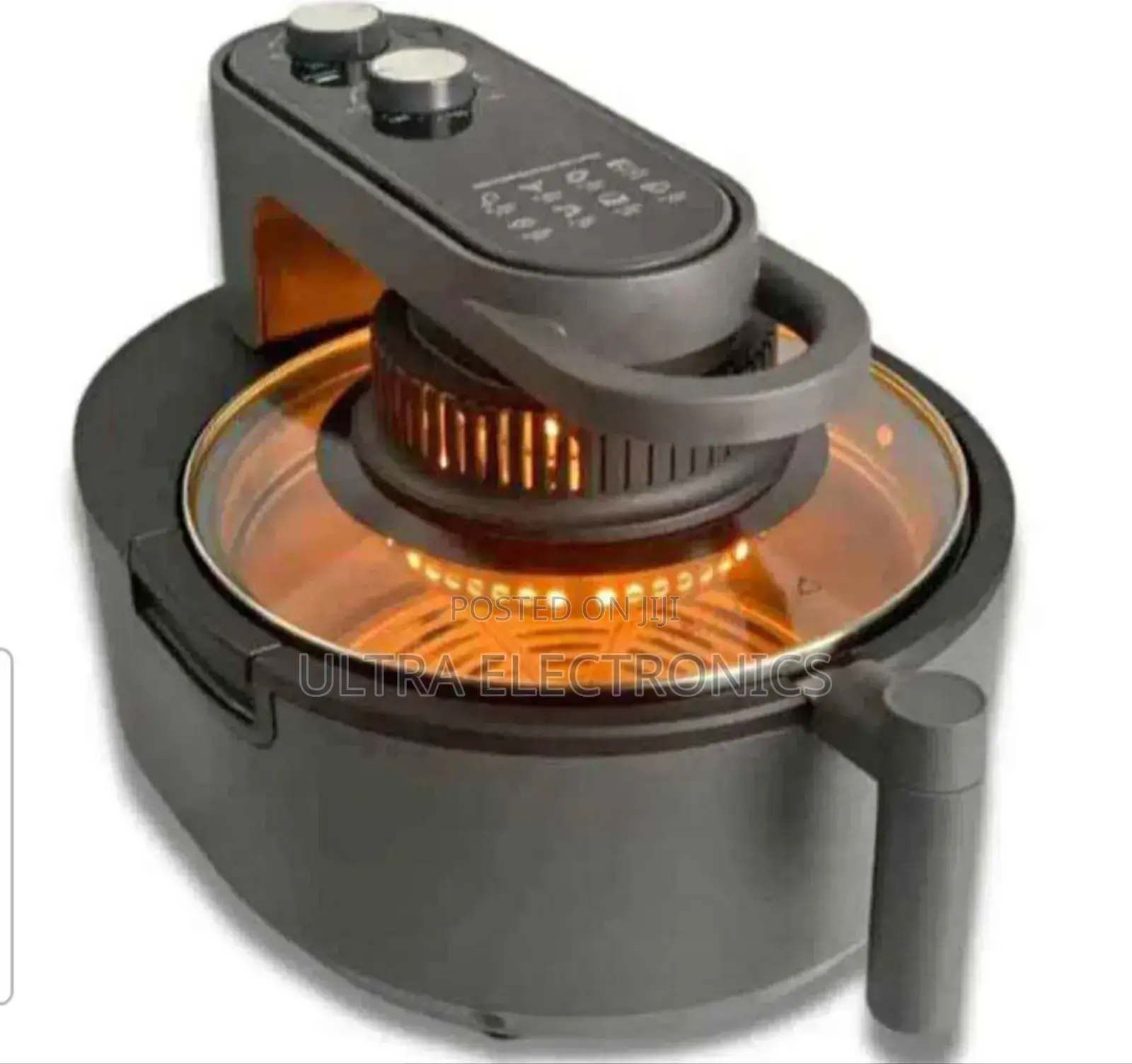 Silver Crest Brand Air Fryer With a Large Capacity, Likely 10 Liters