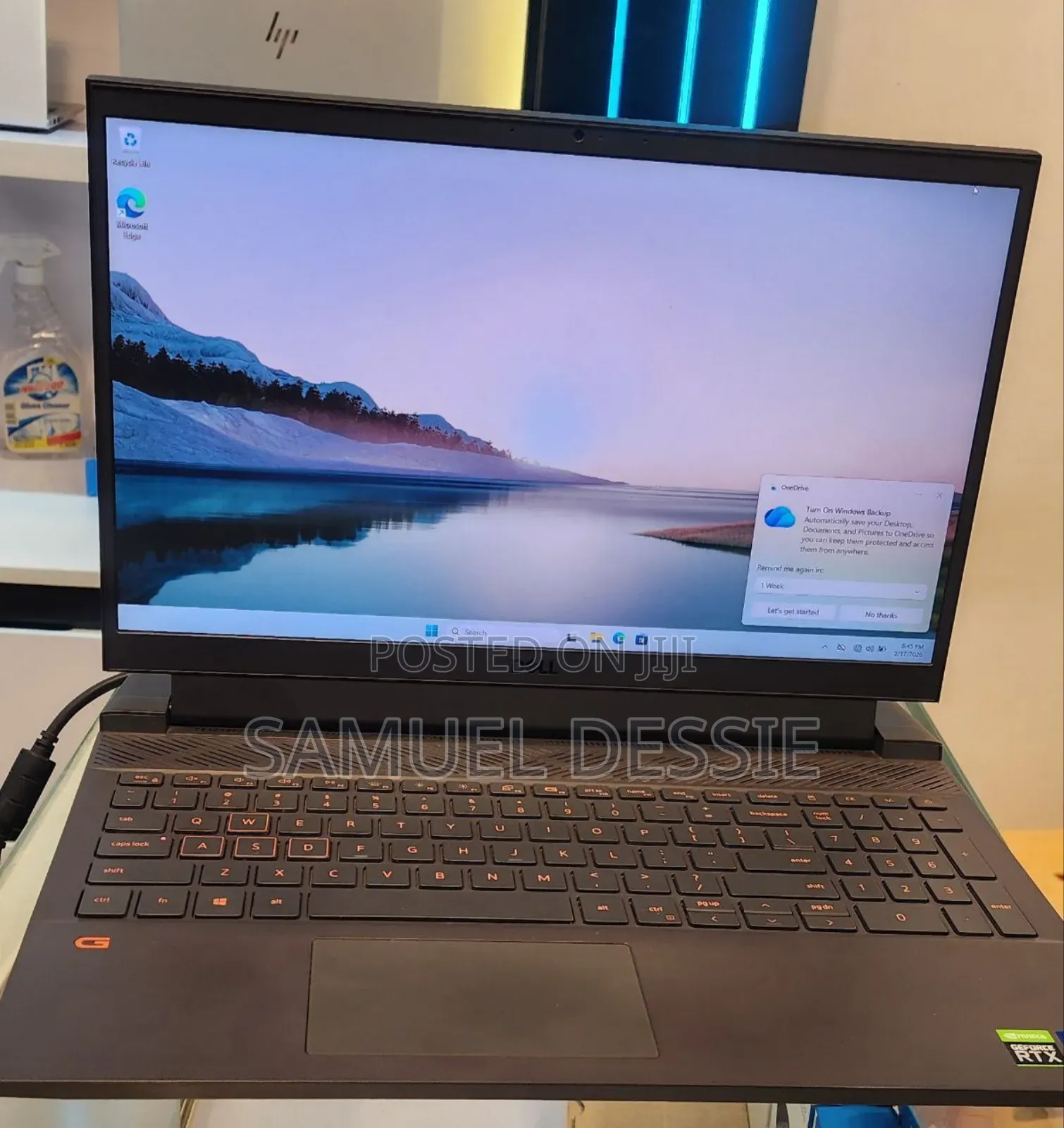 New Laptop Dell G15 5535 16GB Intel Core i7 SSD 512GB