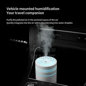 2in1 Smart Usb Car and Home Humidifier With Light
