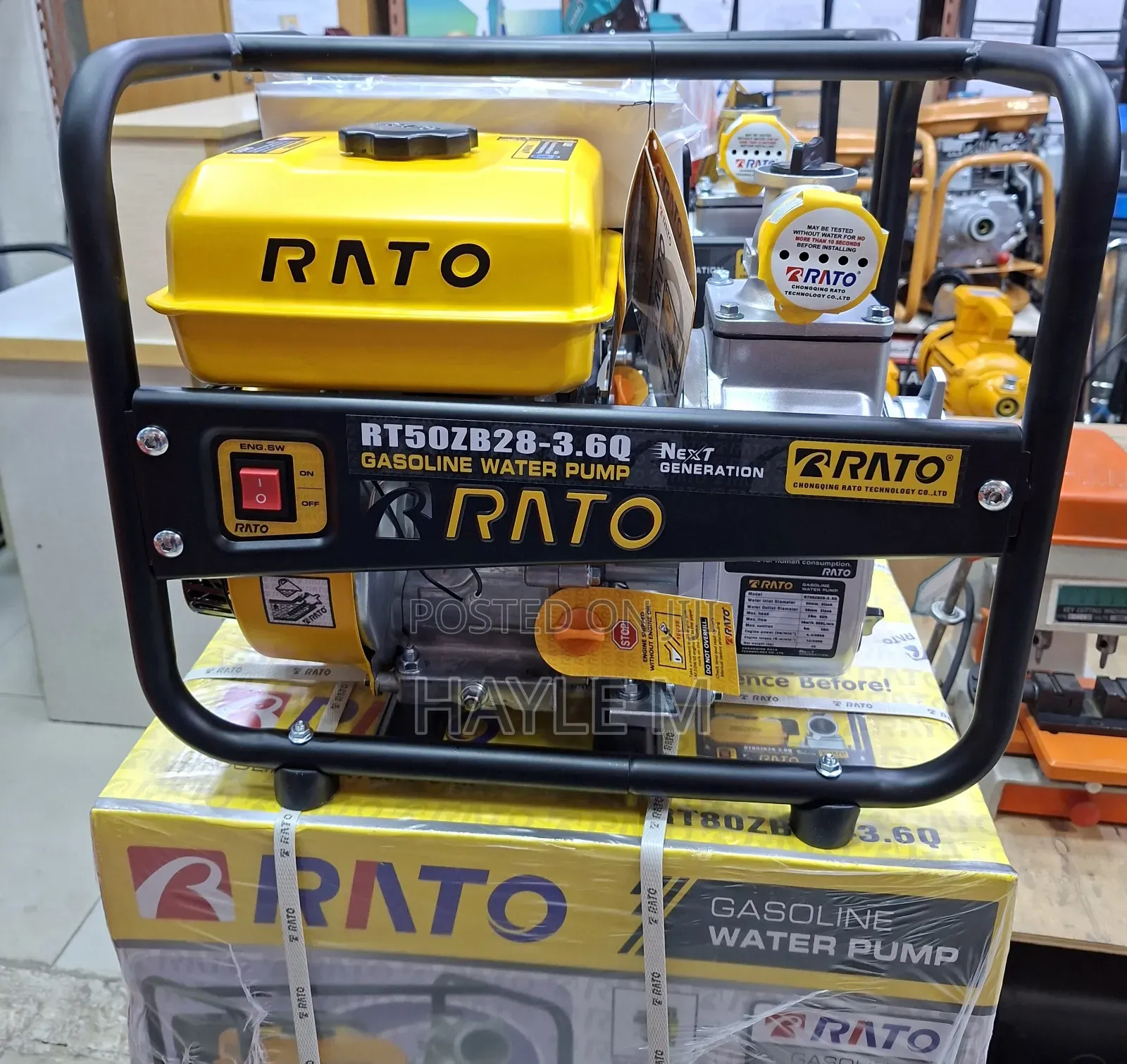 Rato Gasoline Water Pump 2''