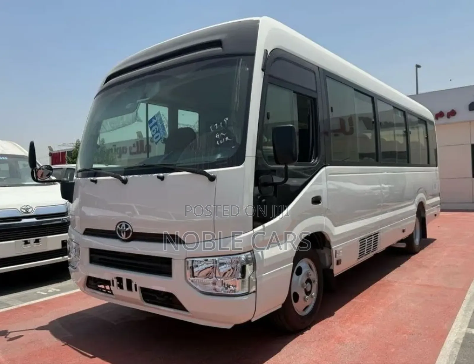 New Toyota Coaster 2025 White