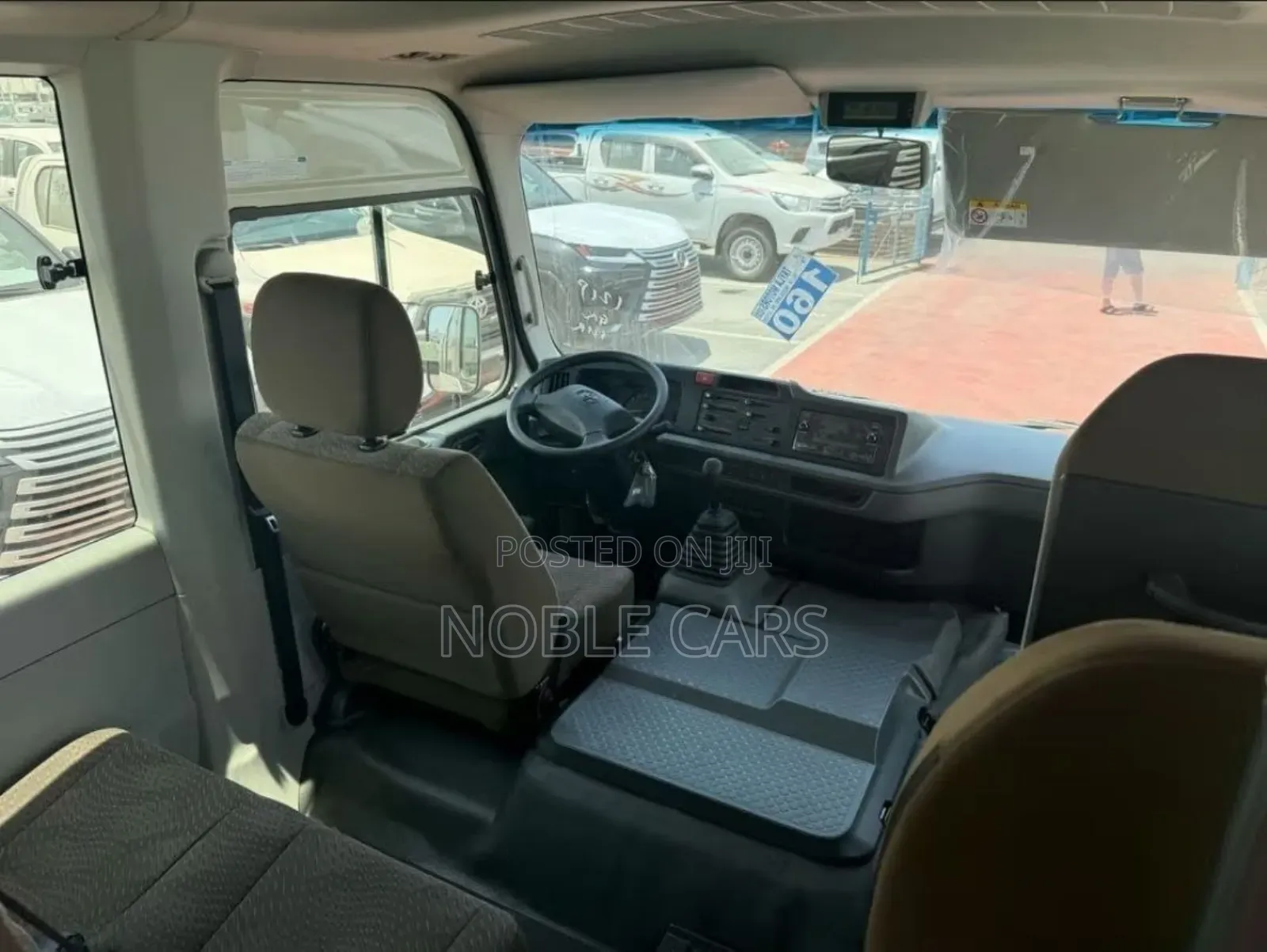 New Toyota Coaster 2025 White