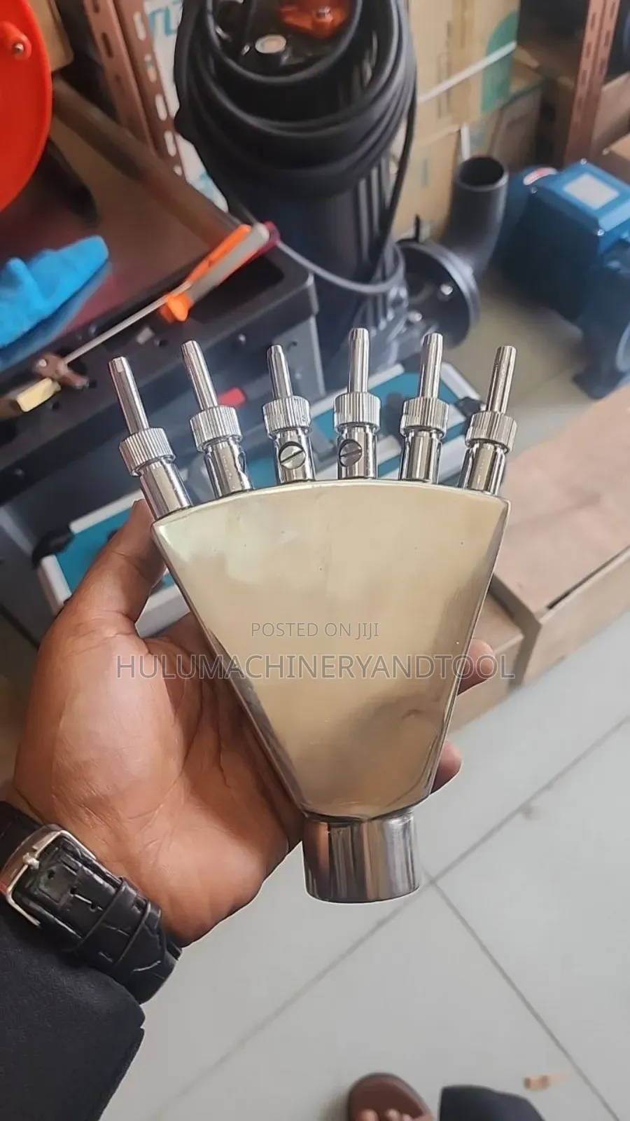 Phoenix Tail or Fan-Shaped Fountain Nozzle